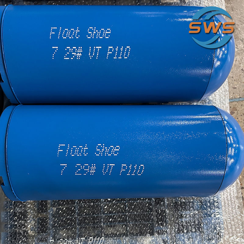 WSP-3T 5-1/2 N80 সিমেন্টিং সিমেন্ট ডাবল ভ্যালভ ফ্লোটিং জুতা তেল বা গ্যাস কূপের জন্য