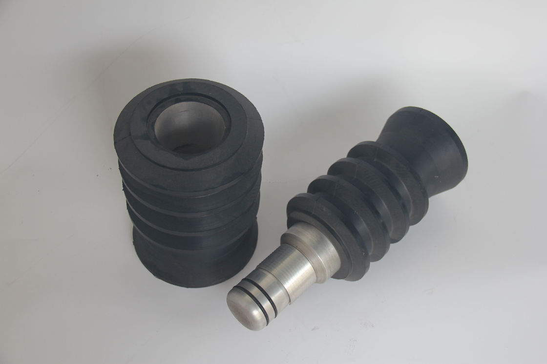 Downhole Oilwell সরঞ্জাম সিমেন্ট নীচের প্লাগ সঙ্গে আকার 177.8mm