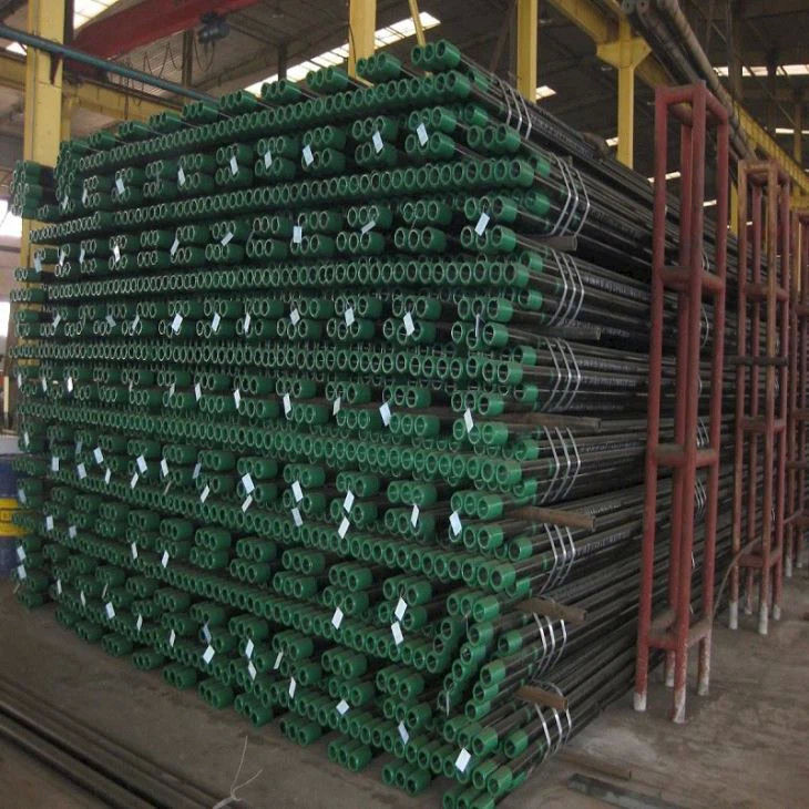 API 5CT স্ট্যান্ডার্ড OD 9 5/8 47 পাউন্ড / ফুট N80 38 'হাউজিং জয়েন্ট তেল টিউবিং এবং সুরক্ষা রিং এবং স্তনবৃন্ত সঙ্গে সম্পূর্ণ হাউজিং