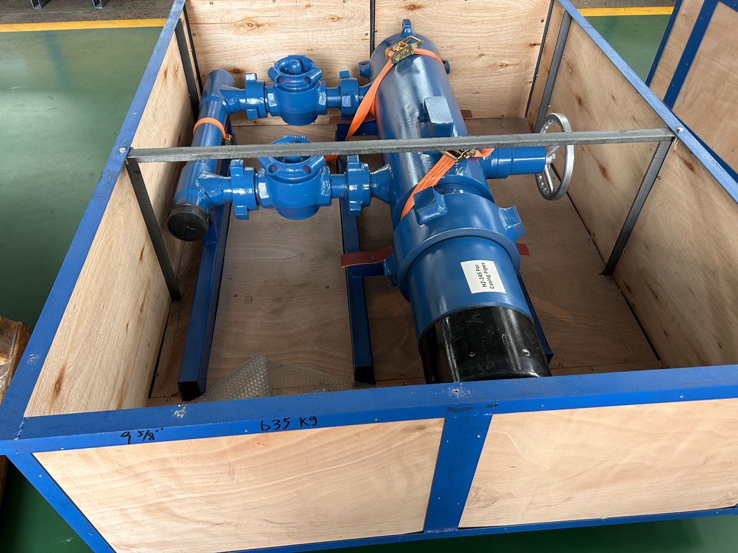 13-3/8 'এপিআই কেসিং এলটিসি বিটিসি বাকল সংযুক্ত 35 এমপিএ ওয়ার্কিং চাপ 54 এমপিএ টেস্ট চাপ ডাবল প্লাগ সিমেন্টিং হেড