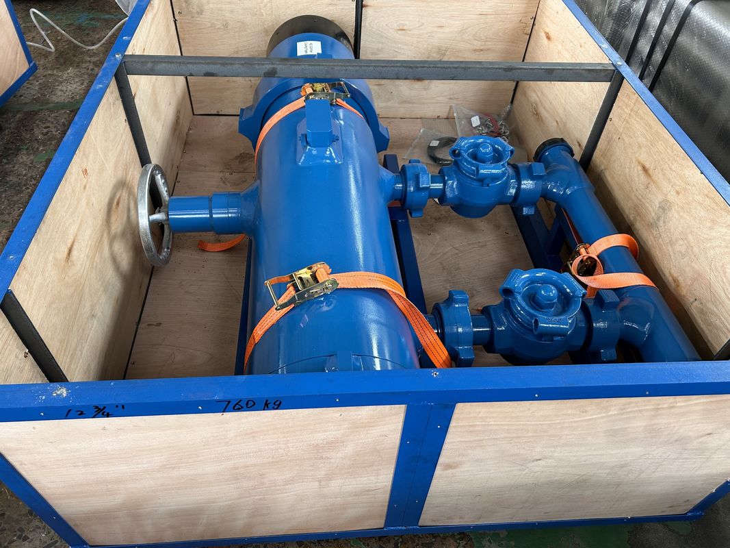 7 'এপিআই কেসিং এলটিসি বিটিসি বাকল সংযুক্ত 35 এমপিএ ওয়ার্কিং চাপ একক প্লাগ কাঠের প্যাকিং সহ সিমেন্টিং হেড 550 কেজি