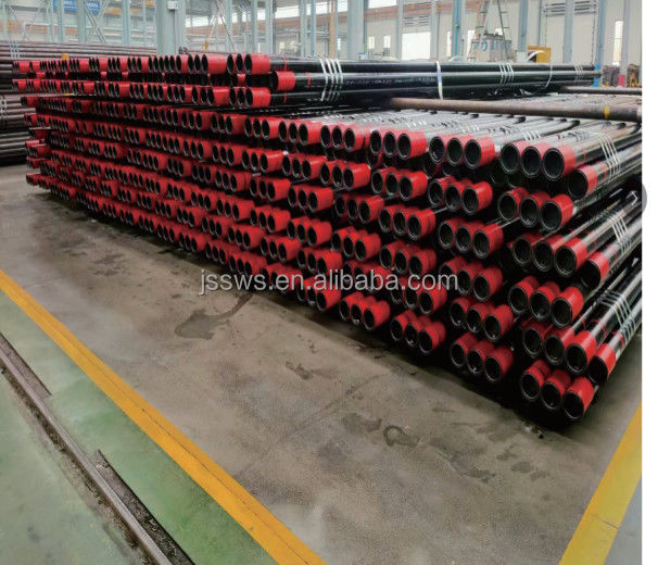 API 5CT স্ট্যান্ডার্ড 6-5/8 STC J55 K55 কার্বন ইস্পাত টিউবিং এবং ক্যাপলিং সঙ্গে কপলিং জন্য Wellbore রক্ষা