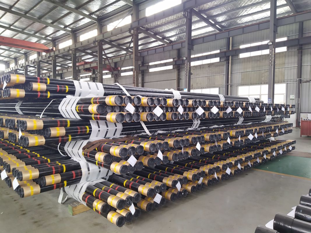J55/K55 API 5CT কেসিং পাইপ যা তেল খনির কঠোর পরিবেশে জারা সুরক্ষার জন্য বাহ্যিক আবরণ সহ