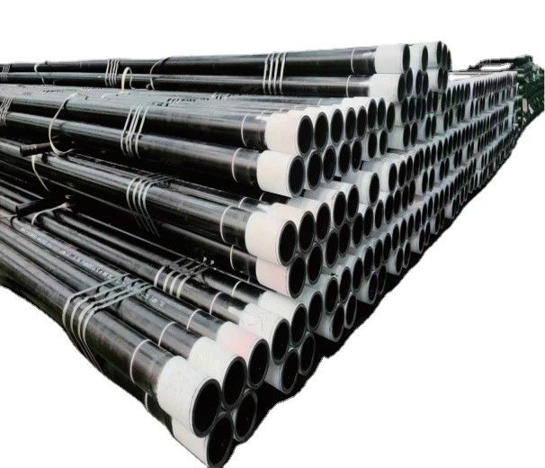 J55/K55 API 5CT কেসিং পাইপ যা তেল খনির কঠোর পরিবেশে জারা সুরক্ষার জন্য বাহ্যিক আবরণ সহ