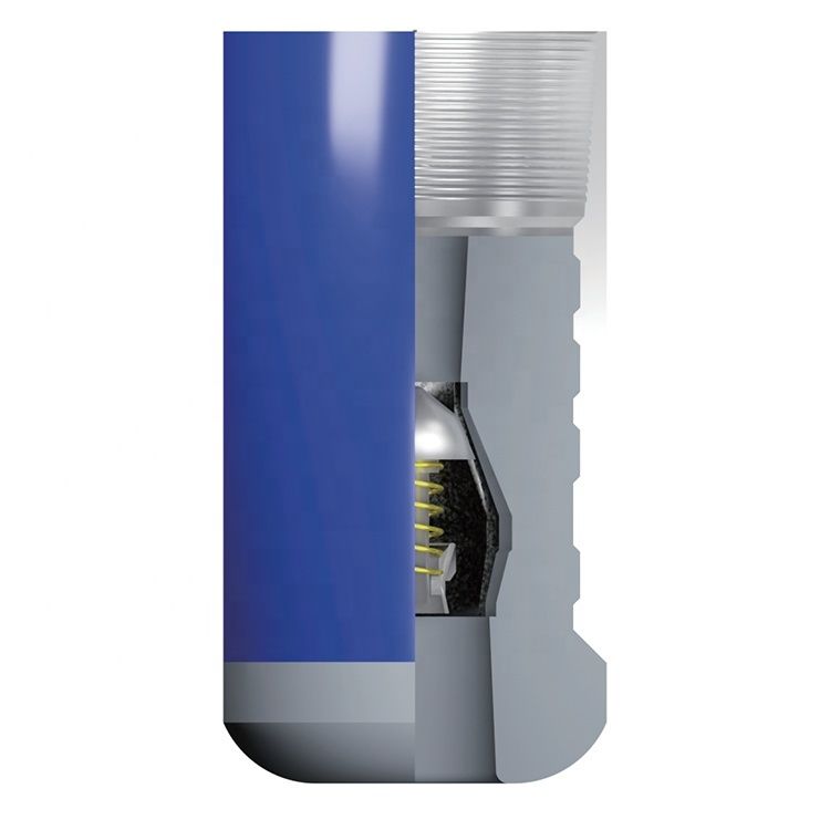 অয়েলফিল্ড এপিআই স্ট্যান্ডার্ড 7 ইঞ্চি সি 90-ডি এলটিসি থ্রেড ফ্লোট জুতা এবং কলার - একক-ভালভ জোরপূর্বক অ্যালুমিনিয়াম খাদ প্রকার