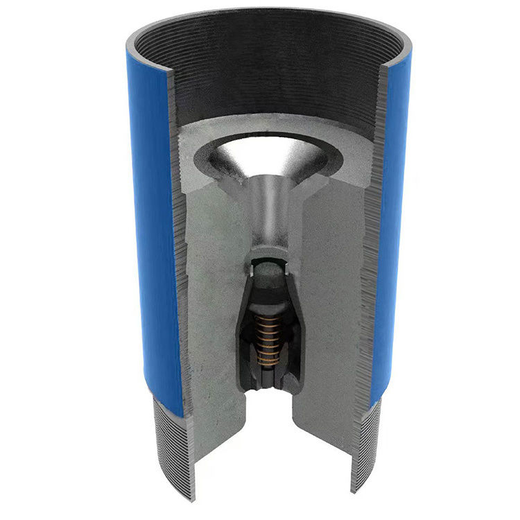 অয়েলফিল্ড এপিআই স্ট্যান্ডার্ড 7 ইঞ্চি সি 90-ডি এলটিসি থ্রেড ফ্লোট জুতা এবং কলার - একক-ভালভ জোরপূর্বক অ্যালুমিনিয়াম খাদ প্রকার